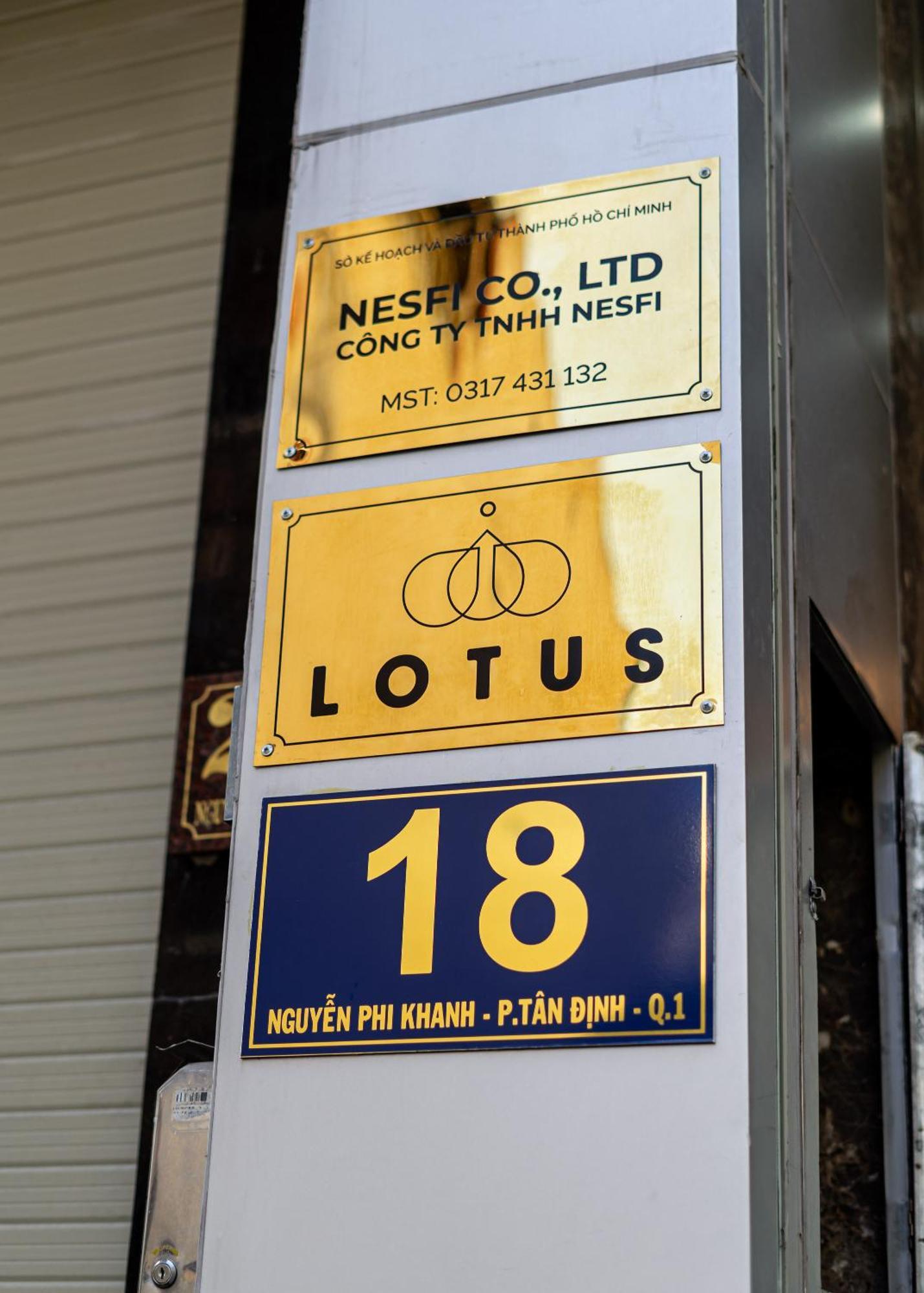 Lotus Hotel Nguyen Phi Khanh Q1 Ho Chi Minh City Exterior photo